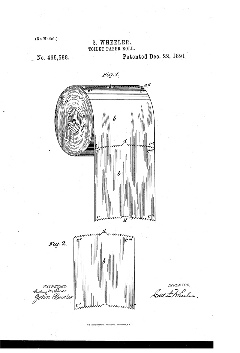 Toilet-paper-roll-patent-US465588-0