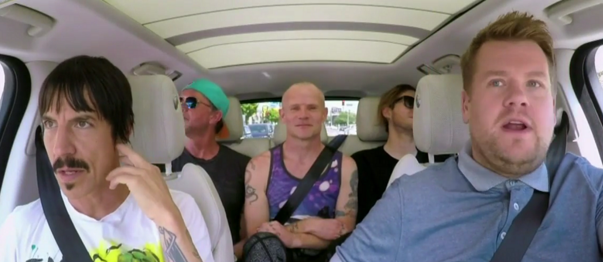 Red Hot Chili Peppers wystąpił w Carpool Karaoke Antyradio