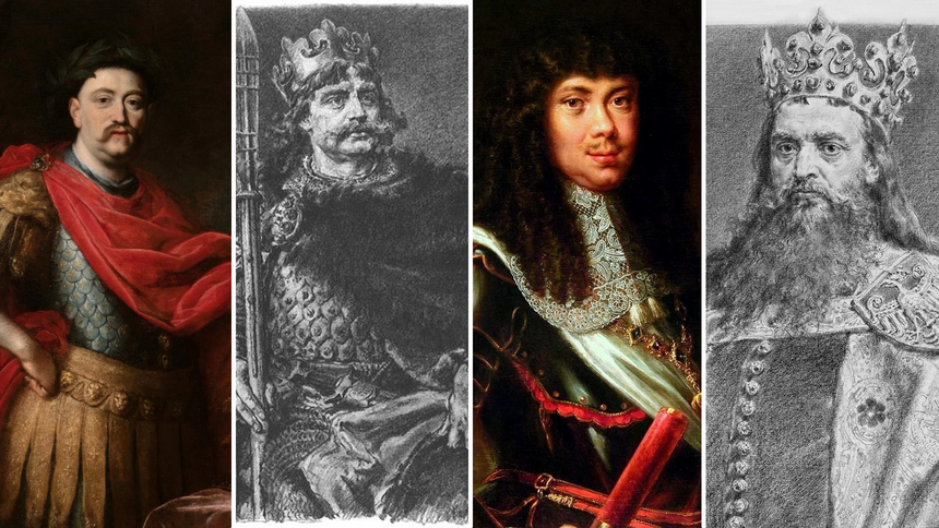 Quiz. Rozpoznasz wszystkich królów Polski? 100% zgarnie mistrz historii